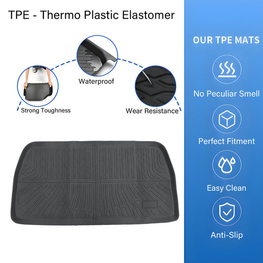 TPE Rear Cargo Trunk Liner Floor Mat For 2011-2017 Honda Odyssey Waterproof New