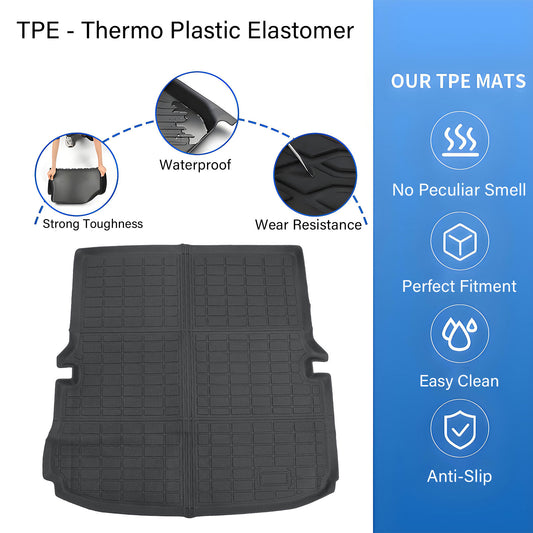 TPE Cargo Trunk Liner Cover Floor Mat For 2011-2019 Ford Explorer Waterproof NEW
