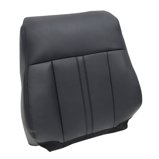 2015 2016 2017 For Lincoln Navigator Driver Side Top Leather Seat Cover Black