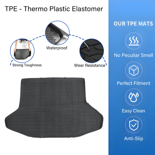 TPE Cargo Trunk Liner Cover Floor Mat For 2003-2009 Toyota Prius Waterproof NEW