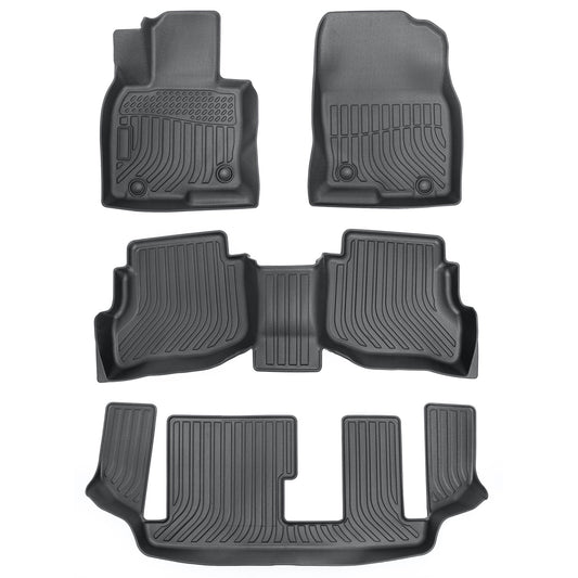 TPE Floor Mats For 2017 2018 2019 2020 2021 2022 Mazda CX-9 7 Seats Floor Liners