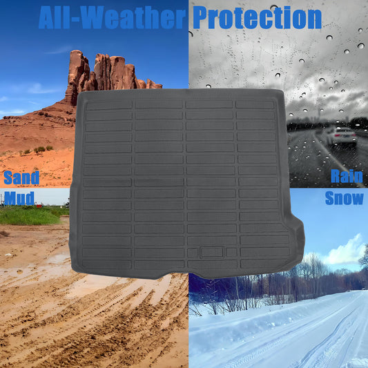TPE Trunk Cargo Liner Mat Fits 2023-2025 Mercedes-Benz X254 GLC-Class SUV Black