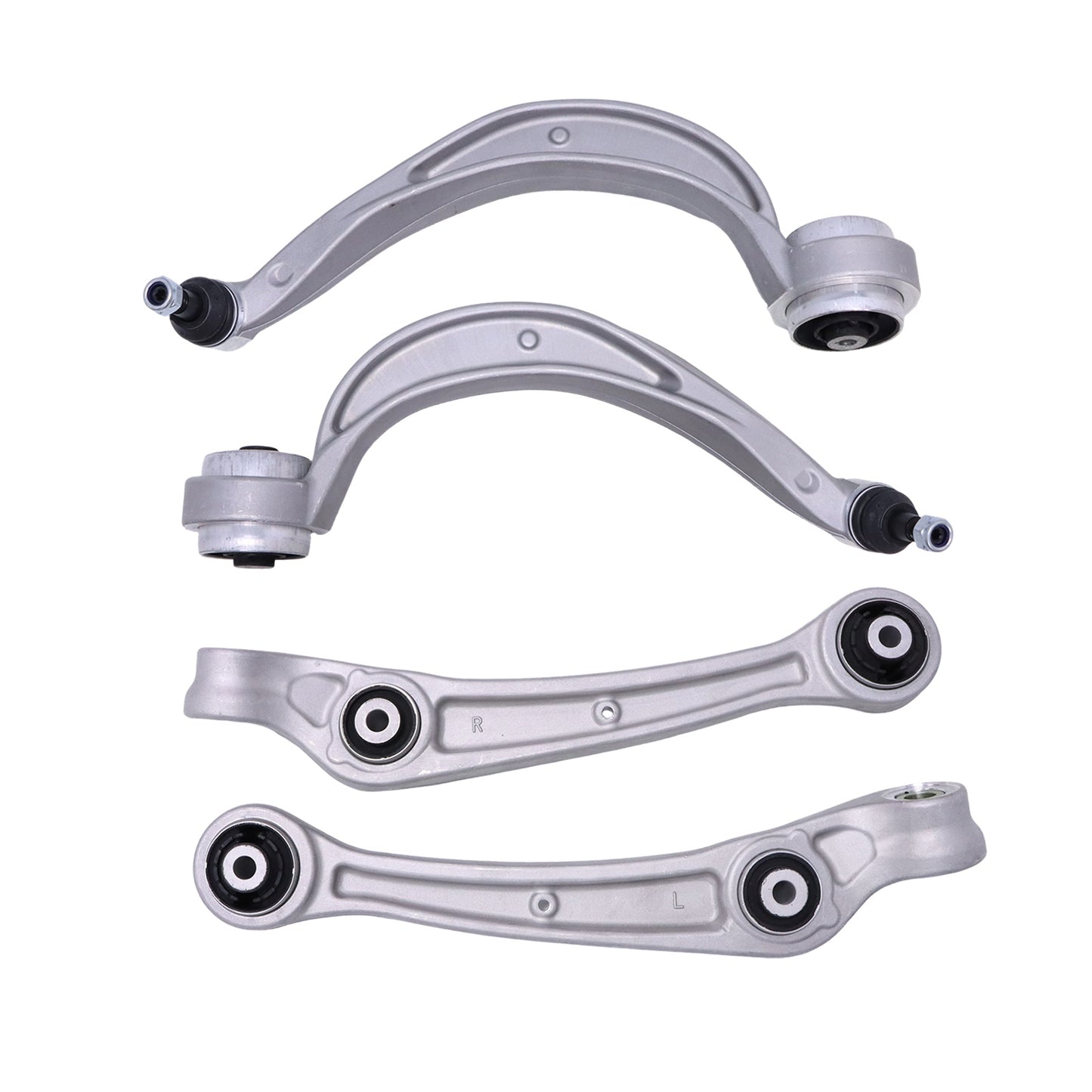 4X For Audi A6 A7 S6 S7 RS7 2012-18 Front Lower Control Arm with Ball Joint Set