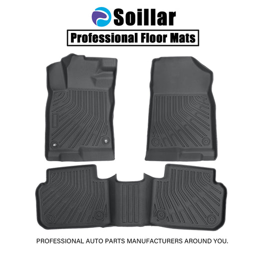 Floor Mats Liners For 2025-26 Honda Civic Hybrid Sedan/Hatchback All Weather TPE