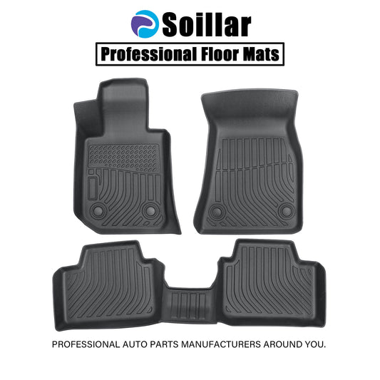 Fits 2019-2024 BMW 3 Series G20 RWD 5-Passengers TPE Floor Mats Liner Waterproof