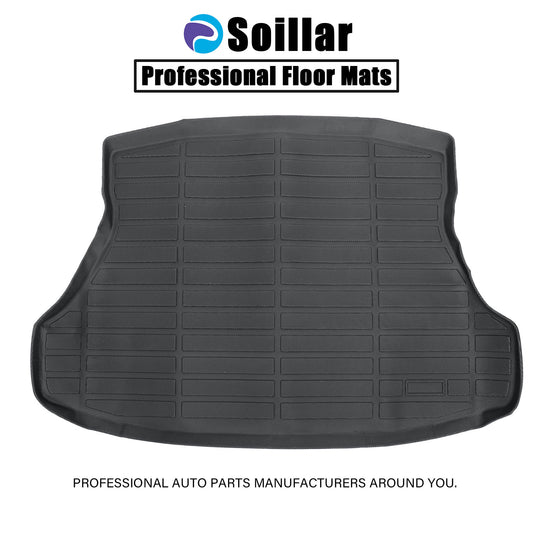 TPE All-Weather 3D Trunk Cargo Liner Floor Mat Black For 2012-2015 Honda Civic