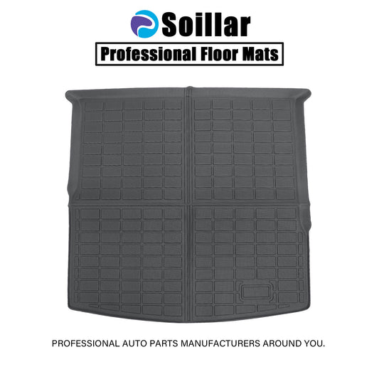 3D TPE Cargo Trunk Liner Floor Mats For 2018 2019 Volkswagen Tiguan Waterproof