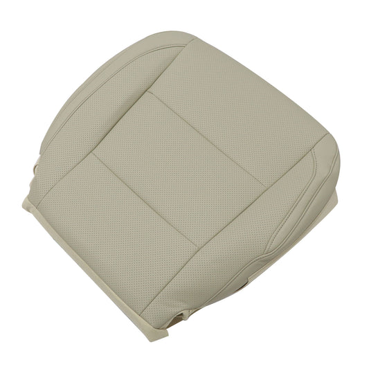 Driver Bottom PERF Leather Seat Cover Tan Fits 2014-2018 2019 Toyota Highlander