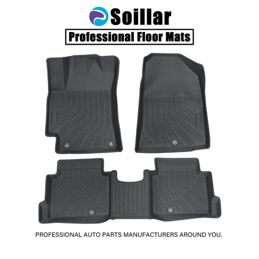 New Fits 2017-2020 Hyundai Elantra TPE Front+Rear Floor Mats Liners Replacement
