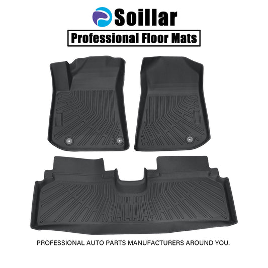 For 2023-2025 Kia Niro EV 5Passengers TPE Floor Mats Liners Waterproof Anti-Slip