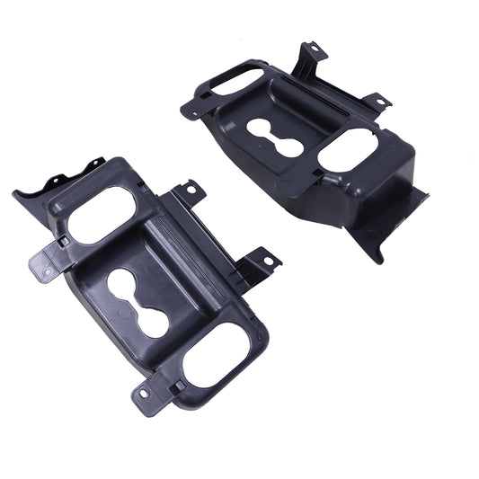 Front Bumper Tow Hook Trim Cover Panels Fit Ford F250 F350 Super Duty 2017-2019