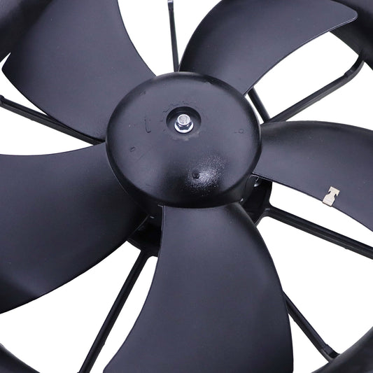 New 2PCS AC Condenser Cooling Fan Left & Right For Honda Civic 2001-2005
