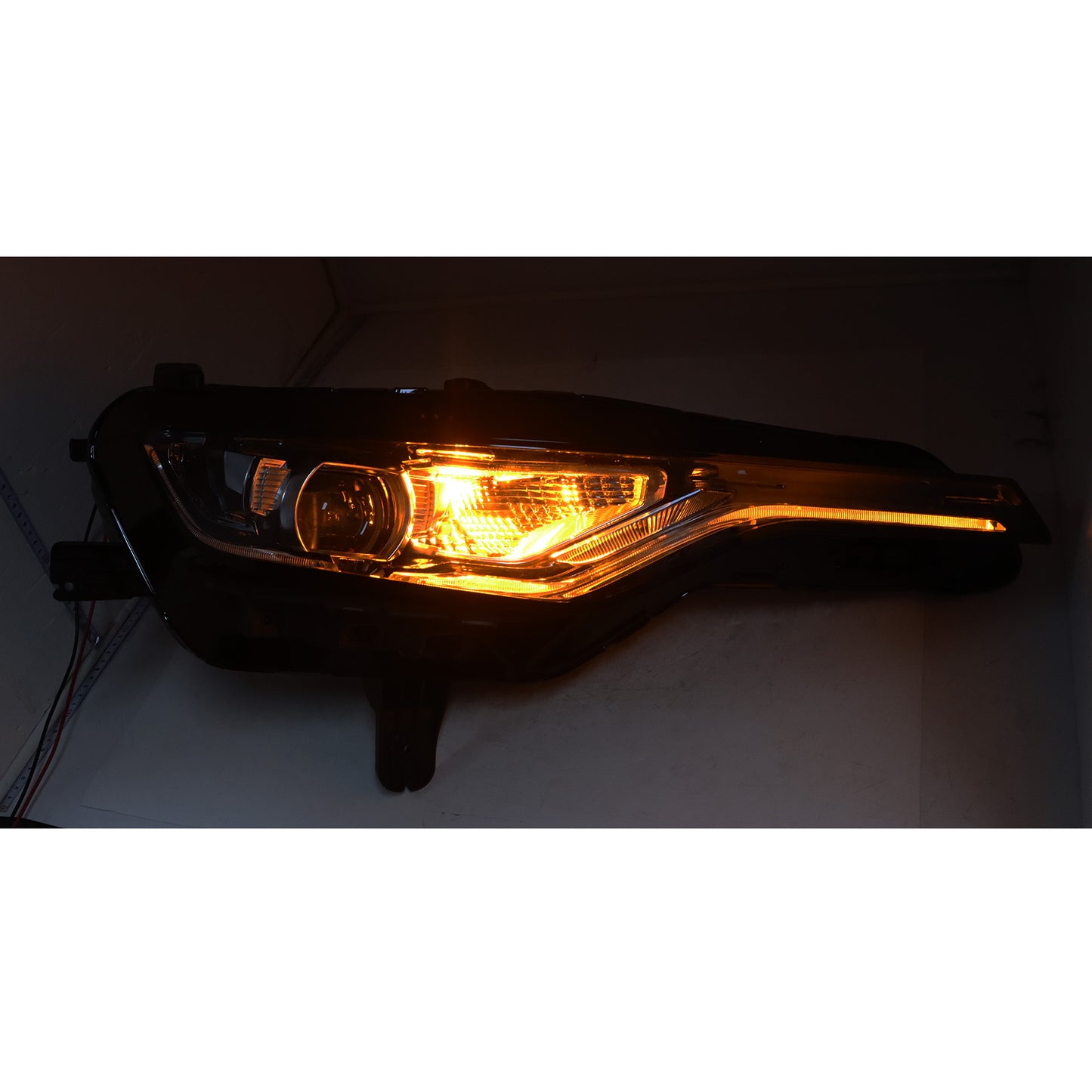 For 2019-2024 Chevy Camaro RH Passenger Side LED Headlight Black 84756148