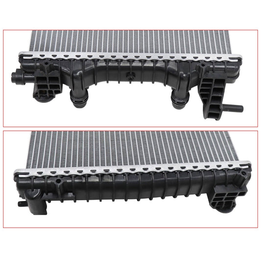 Left Radiator with Oil Cooler For Alfa Romeo Giulia Stelvio 2017-2024 2.0 2.9