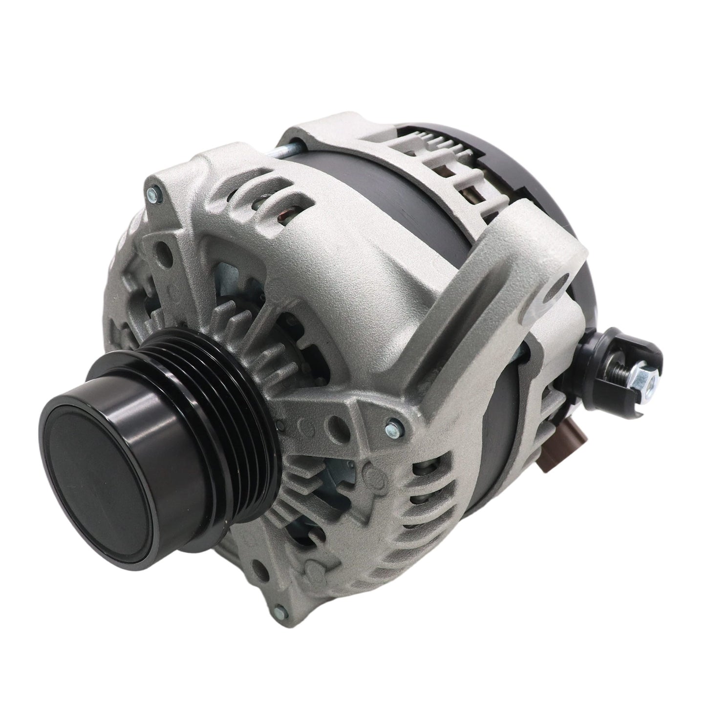 Alternator For Ford Mustang 2015-2023 2.3L 175A 12V CW 4-Groove Decoupler Pulley