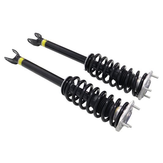 Pair Front Shock Struts Assys w/o ADS For 2017-2023 Mercedes W213 E300 E350 RWD