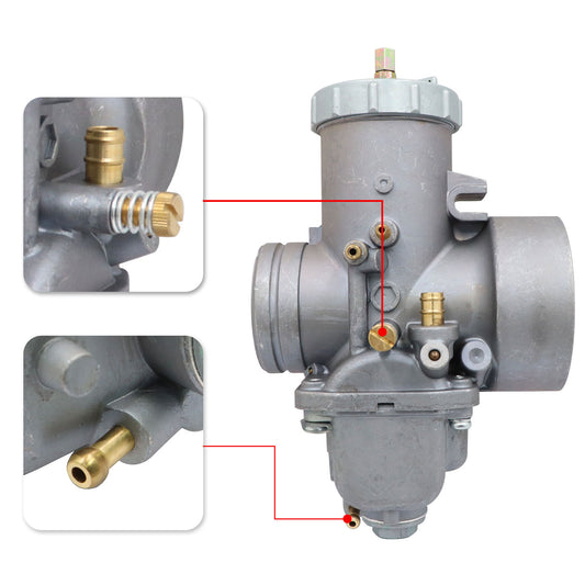 Round Slide Snowmobile Carburetor For Mikuni 44mm VM44-7 NEW