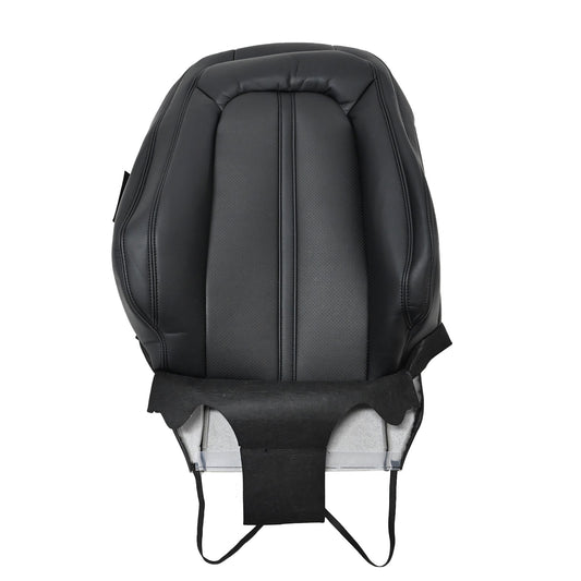 Replacement For 2017-2020 Lincoln MKZ Passenger Back Perforated Black Seat Cover