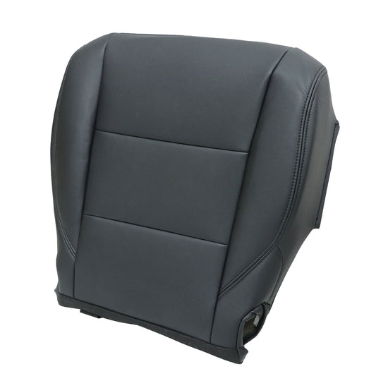 Replacement Type 2017 For Toyota Sienna Front Driver Bottom Seat Cover Black