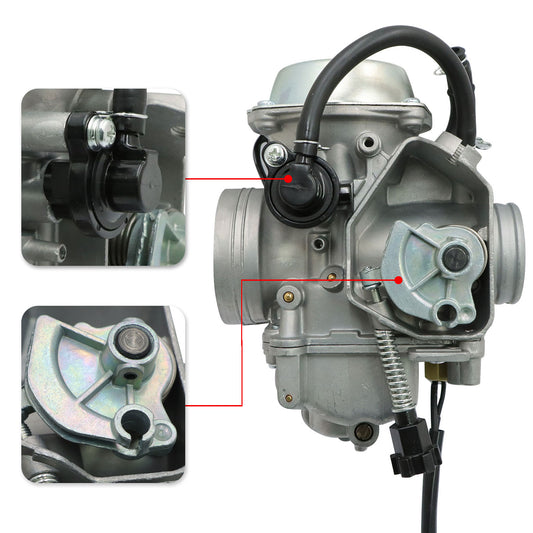 Carburetor With Kit For 2002-2004 Honda Foreman TRX450FE/FM 16100-HN0-672