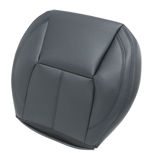 Fits 2010-2015 2016 Land Rover LR4 Front Driver Bottom Leather Seat Cover Black