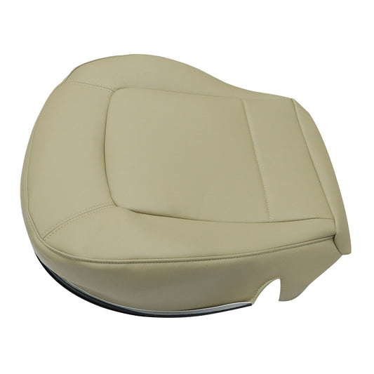 1998-10 For Volkswagen Beetle Driver Bottom Replacement Leather Seat Cover Beige