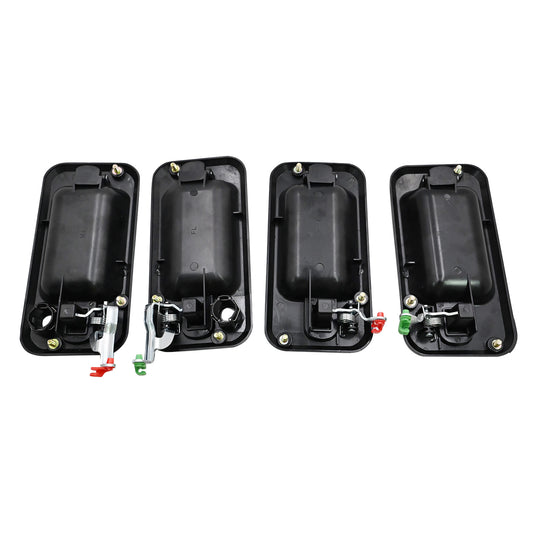For Hummer H2 2003 2004 2005 4PCS Exterior Door Handle w/ Keyhole 15104792