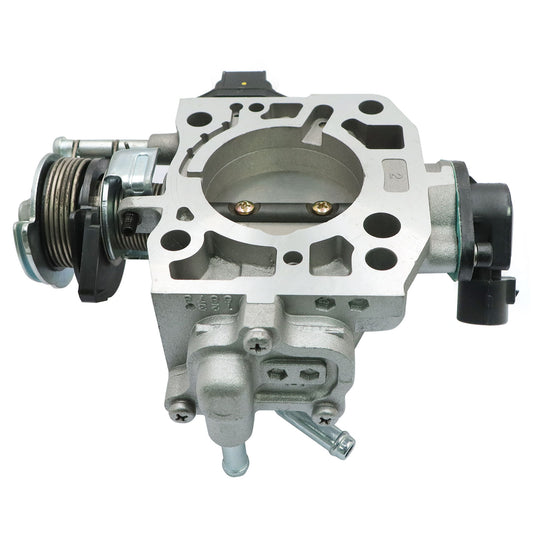 Throttle Body and Sensor 60mm Fit For Honda Accord 2003 2004 2005 16400-PZD-A11