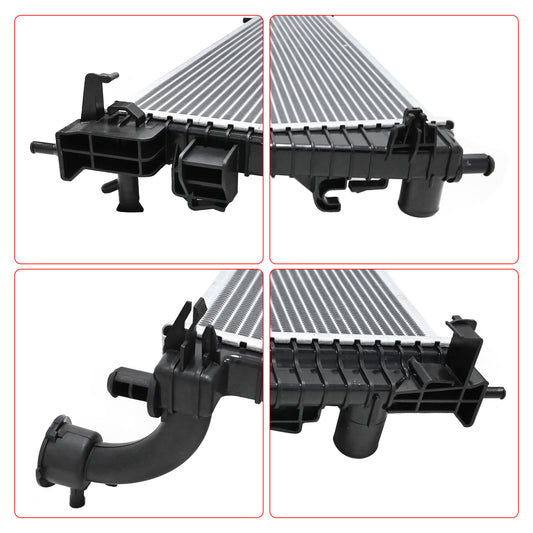 1* Aluminum Radiator 13200 for 2011-2014 Dodge Durango Jeep Cherokee 3.6L 5.7L