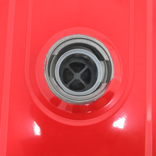 7 Gallon Universal Generator Gas Tank Fuel Valve Chrome Cap 26.5 Liters Red New