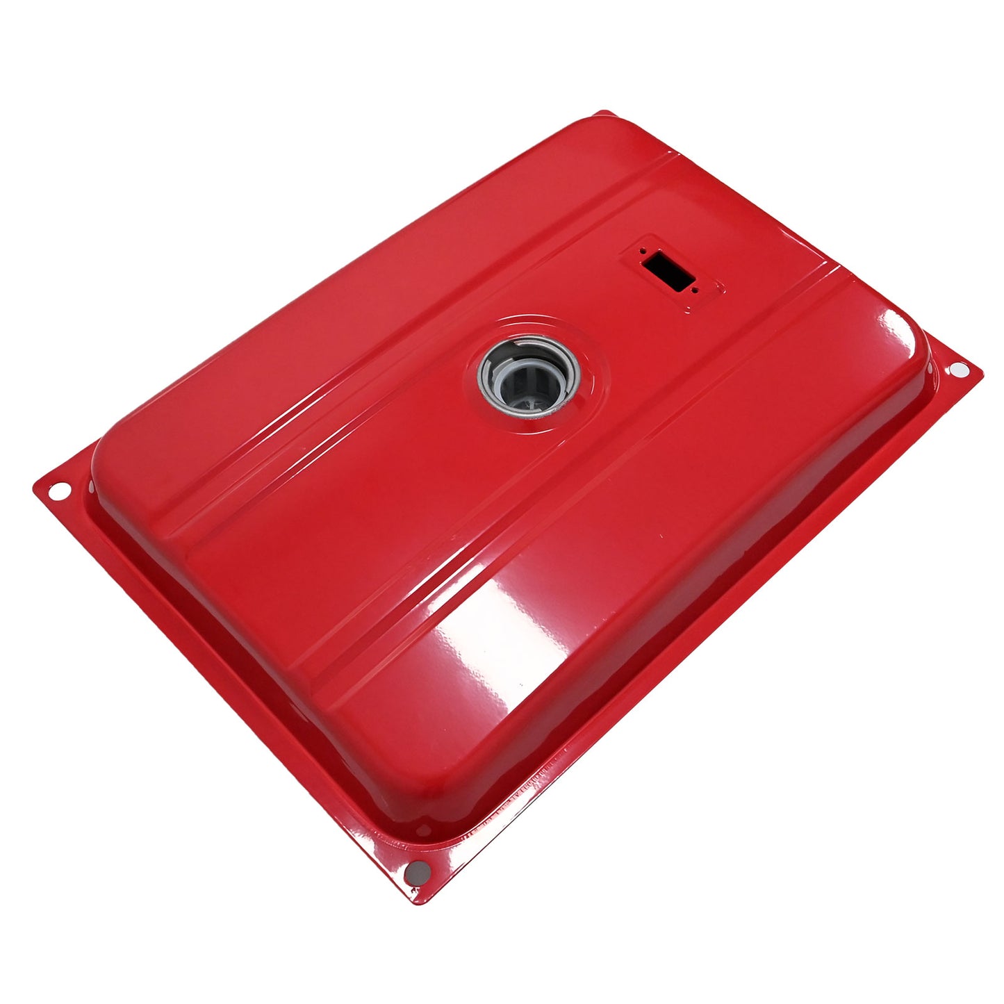 7 Gallon Universal Generator Gas Tank Fuel Valve Chrome Cap 26.5 Liters Red New