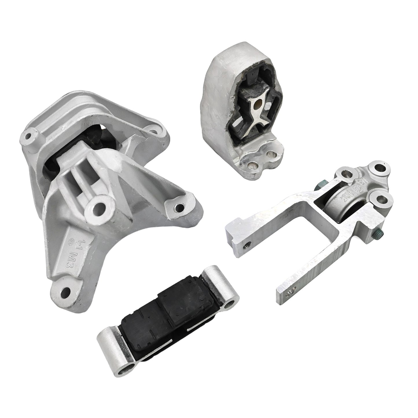 Fits For 2021-2024 Nissan Rogue 1.5L A set of four Motor & Trans Mount US