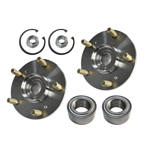 Front Left & Right Wheel Hub Bearing Assembly Kit for Honda Civic Si 2006-2014