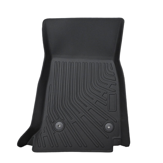 1st & 2nd Row Floor Mats Liner Set Cover Fits 2016-2020 Cadillac CT6 TPE Black