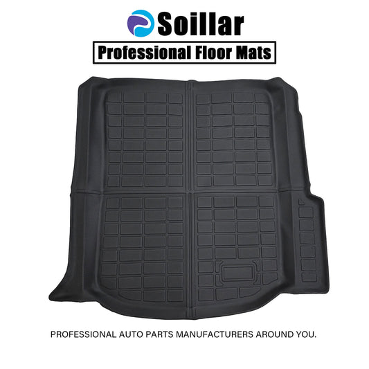 TPE Rear Cargo Trunk Liner Cover Floor Mat For 2013-2018 Cadillac ATS Waterproof