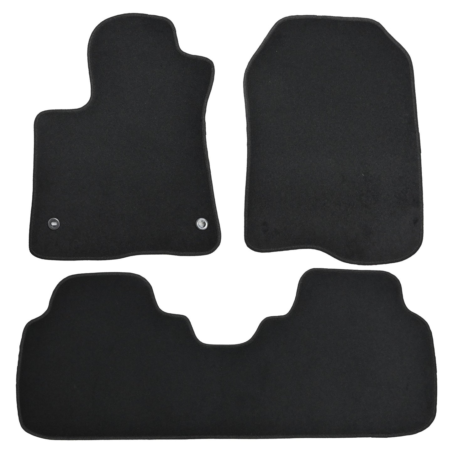 Velour Carpet Floor Mats Front & Rear Fits 2023 2024 2025 Honda CRV CR-V Sport
