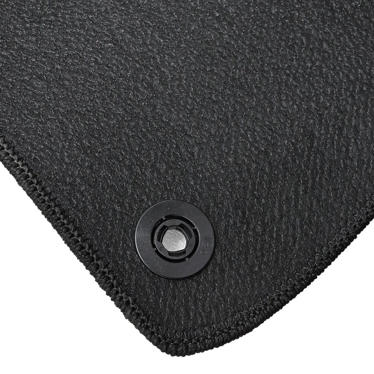 Floor Mats Carpet Velour For 2021-2025 Jeep Grand Cherokee Anti-Slip Black 4Pcs