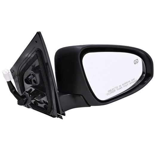 Passenger Side Manual Fold Heated Tow Mirror For 2014-2019 Toyota Corolla 1.8L