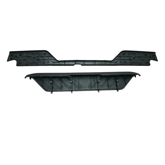 Set of 2 Bumper Step Pad For Nissan Frontier 2005-2021 Upper and Lower Black