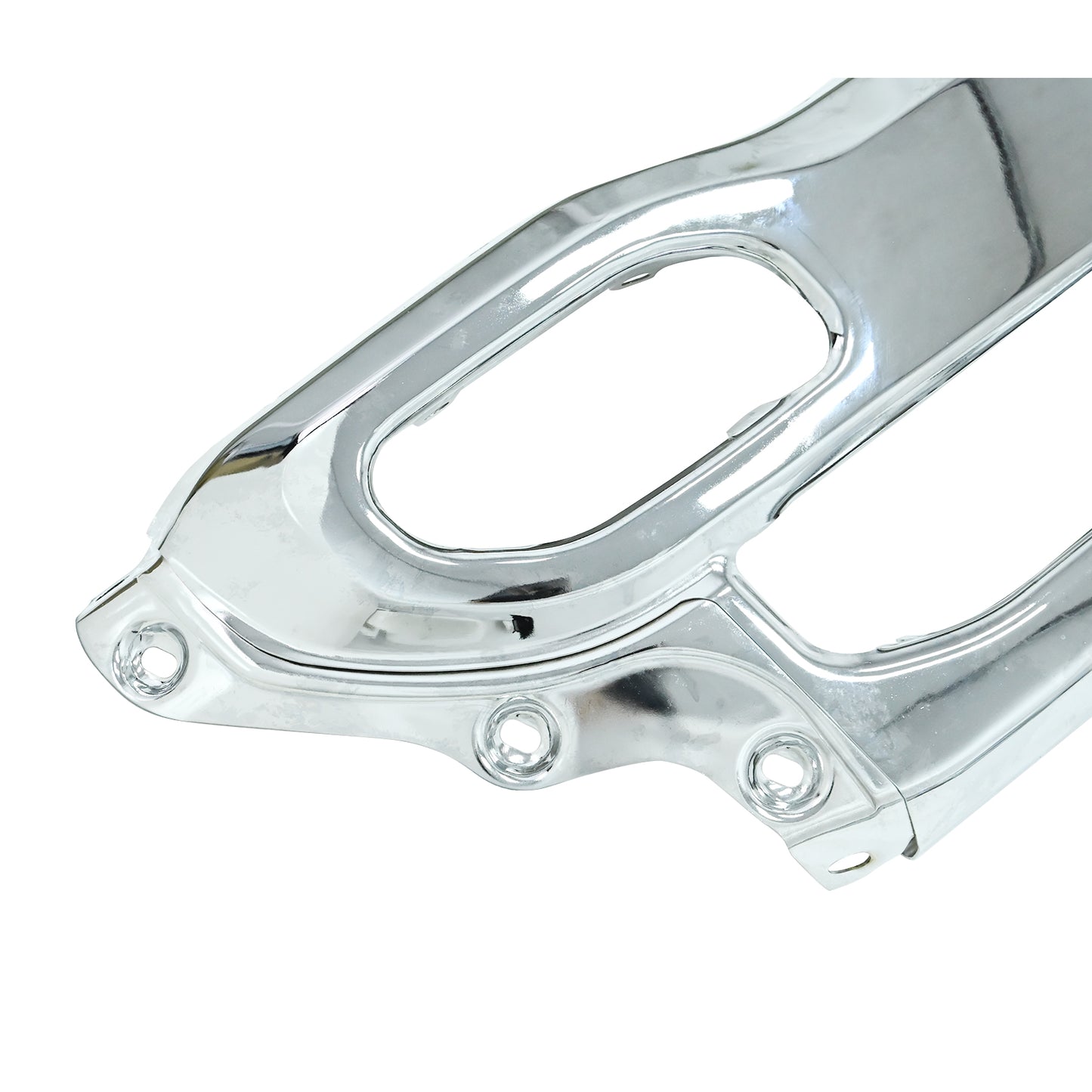 Steel Front Bumper For RAM 1500 2019-24 Split Chrome W/ Fog Light Hole CH1002407
