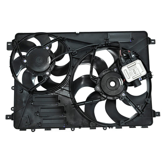 Radiator Fan Assembly With Module For Volvo S60 XC60 S80 XC70 2008-2016