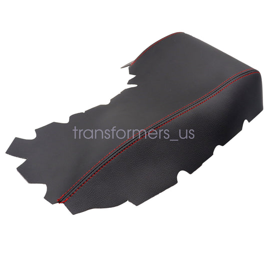 Fits 2014 2015 2016 2017 Lexus IS250 IS350 Leather Console Lid Armrest Cover Red