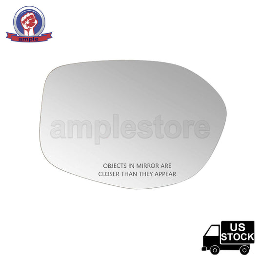 Heated Mirror Glass Passenger Side With Backing Fit for 14-17 Honda Odyssey