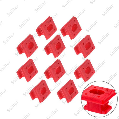 10Pcs Fits BMW 328Ci 2000 Nylon Rivets PushType Bumper Retainer CarClips Set