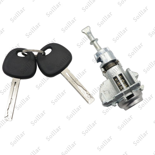 Fits Kia Optima K5 2011 2012-2018 Left Drive Door Lock Cylinder W/ 2 Key Kit