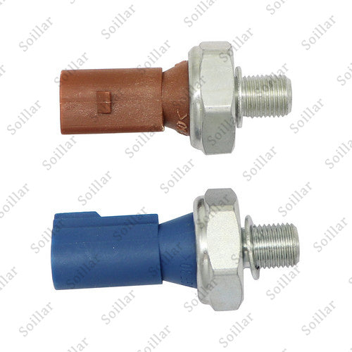 New Oil Pressure Sensors Brown & Blue Switch Set for Audi A4 Q5 TT VW Jetta