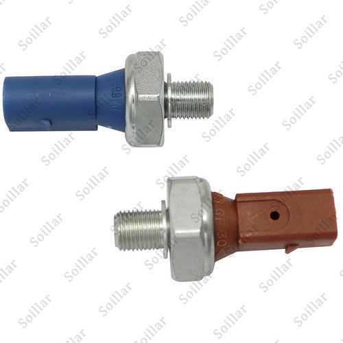 New Oil Pressure Sensors Brown & Blue Switch Set for Audi A4 Q5 TT VW Jetta