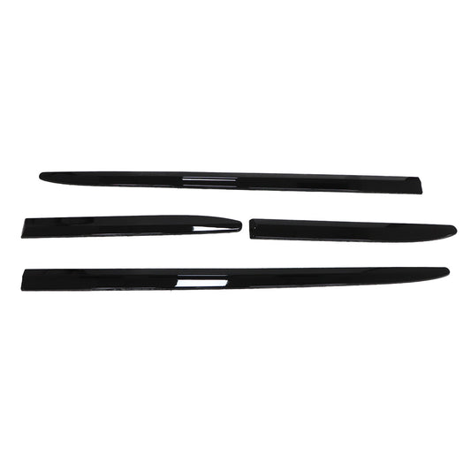 4PCS For Ford Explorer 2020-2025 Body Door Side Molding Cover Trim Glossy Black