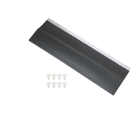 For 2018-21 Volkswagen Tiguan Right Rear Door Trim Molding Chrome/Black Painted
