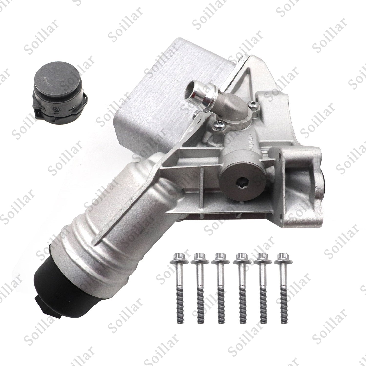 Aluminum Oil Cooler Filter Housing